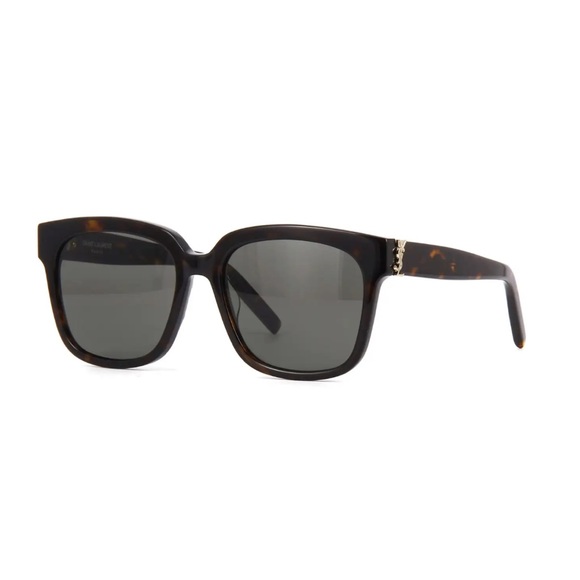 Saint Laurent SLM40 Havana/Smoke Unisex Sunglasses - Picture 2 of 9